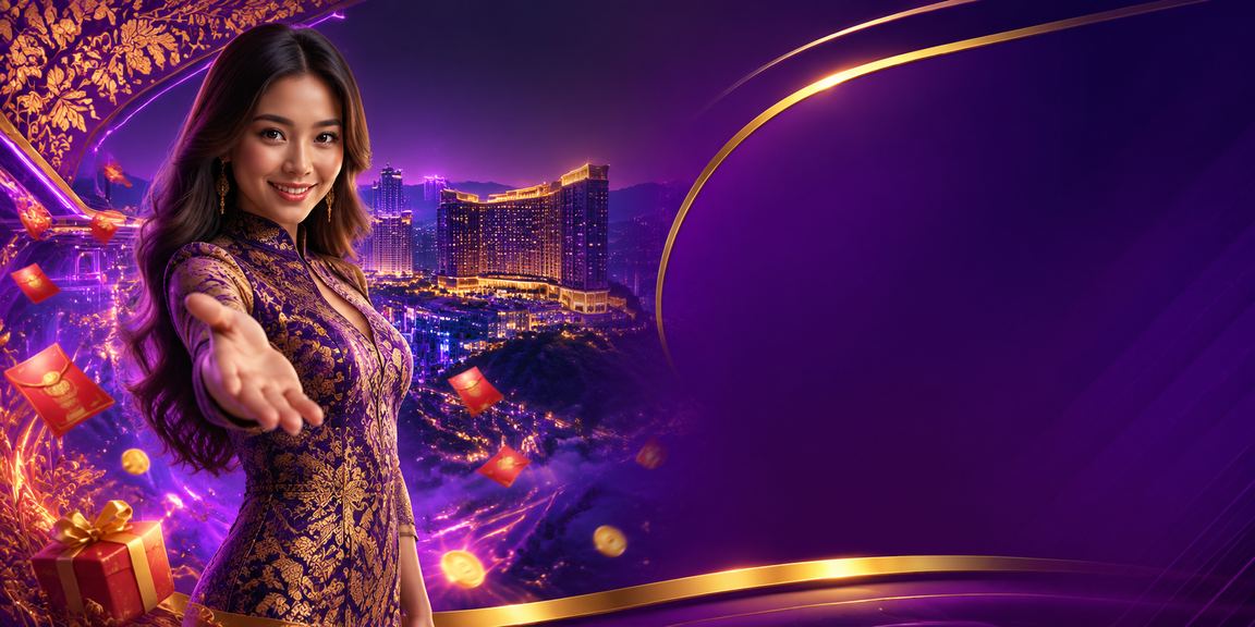 Sampul merah bonus di Genting Highlands dengan corak batik