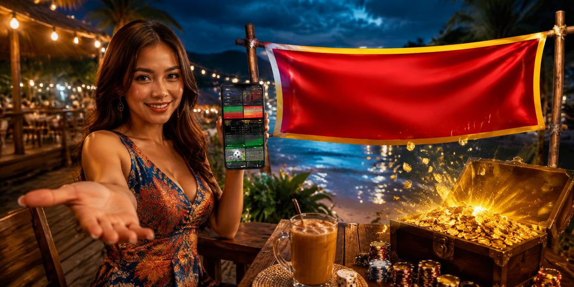 Kasino mudah alih dengan rekaan batik di Langkawi Malaysia